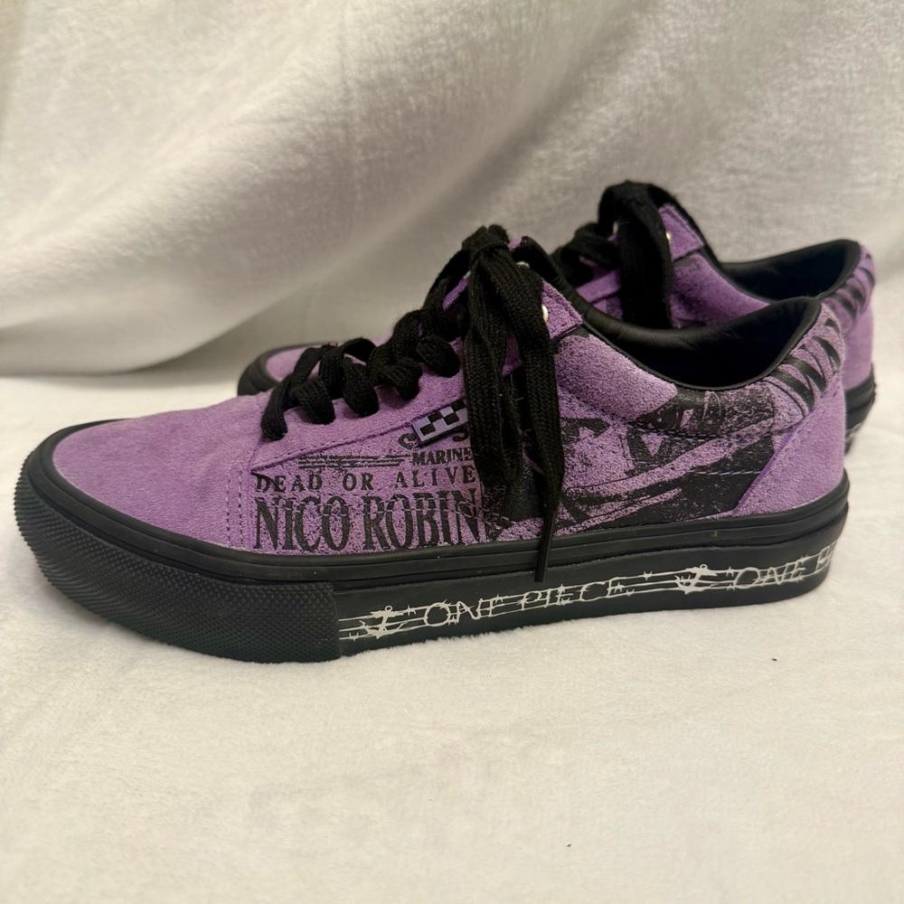 Vans x One Piece Skate Old Skool 'Nico Robin' - Picture 3 of 7